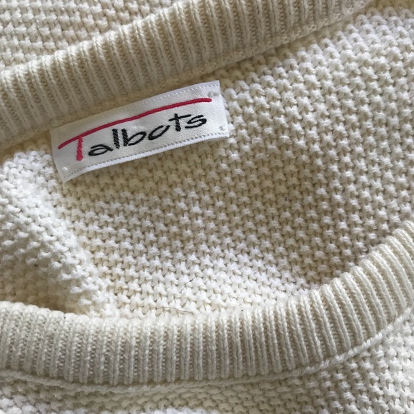 [SOLD] Talbots chunky knit crewneck sweater - Picture 5 of 5